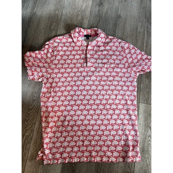 RARE!!! Lilly Pulitzer Via Palm Beach - Island Coral Little Devil, Polo Medium - Picture 1 of 7